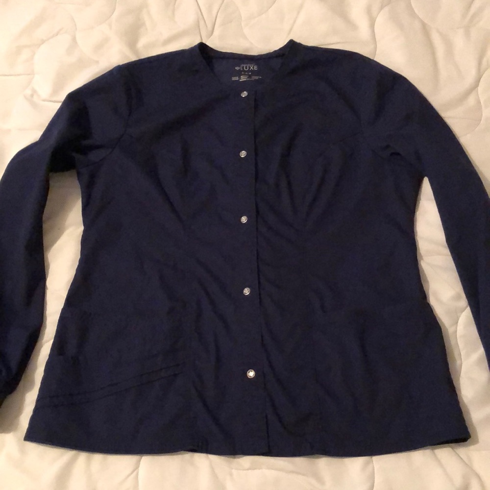 Cherokee Luxe scrub jacket